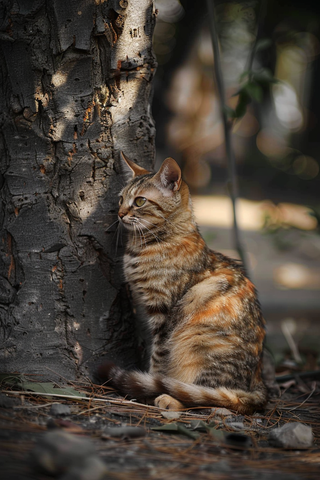 猫咪宠物猫可爱动物摄影图