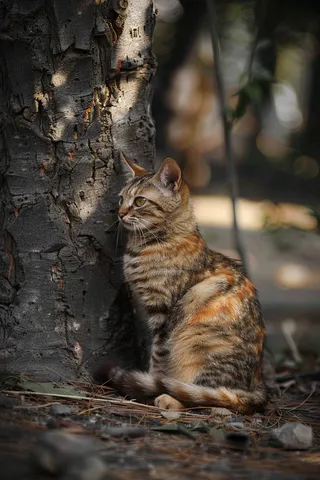 猫咪宠物猫可爱动物摄影图