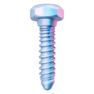 免扣梦幻卡通螺丝钉