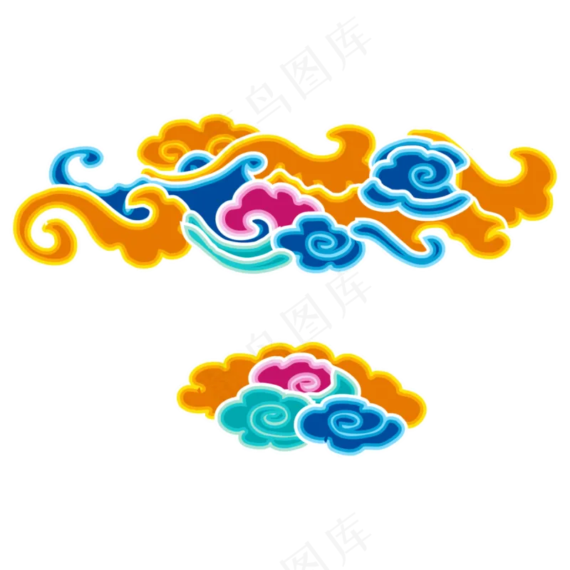 中国风祥云50免扣素材