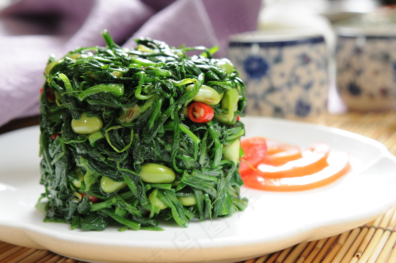 炝拌山野菜