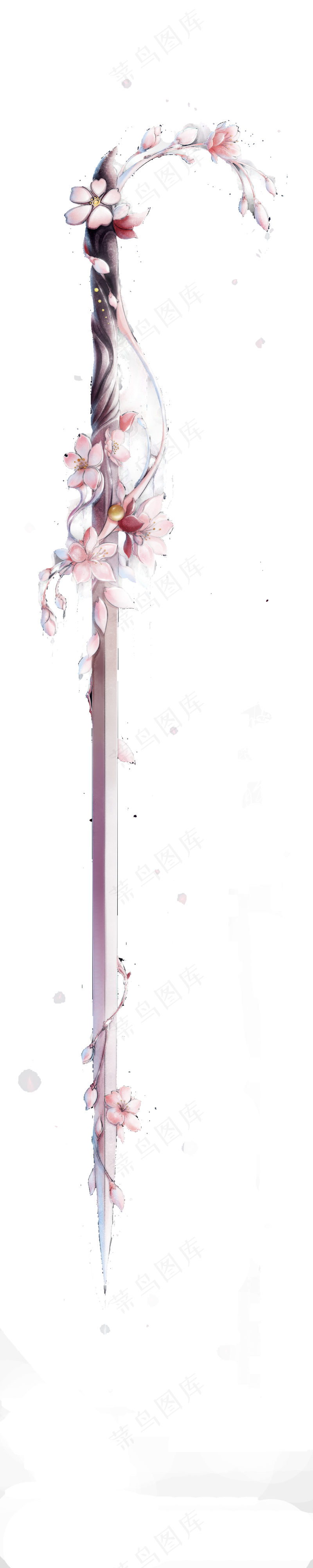 清新花朵背景62免扣图片