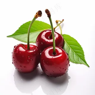 新鲜樱桃车厘子水果摄影图