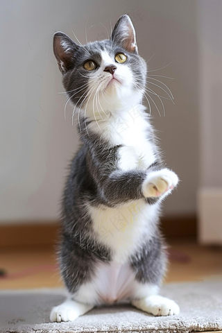 猫咪宠物猫可爱动物摄影图