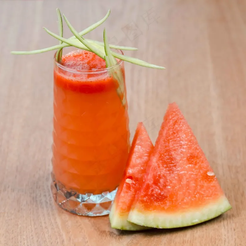 鲜榨西瓜汁水果