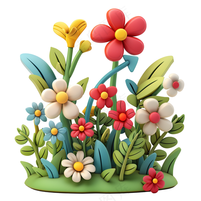 3d鲜花8