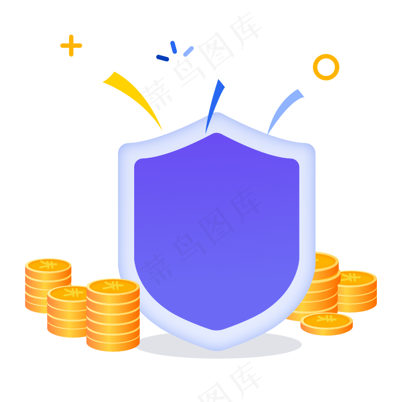 简约风金币活动图