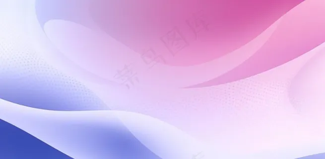蓝粉紫色线条几何科技背景