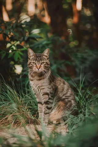 猫咪宠物猫可爱动物摄影图