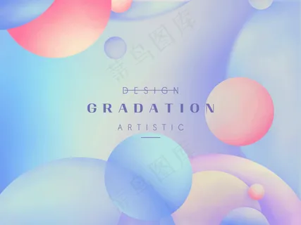 粉色系幻彩艺术背景7