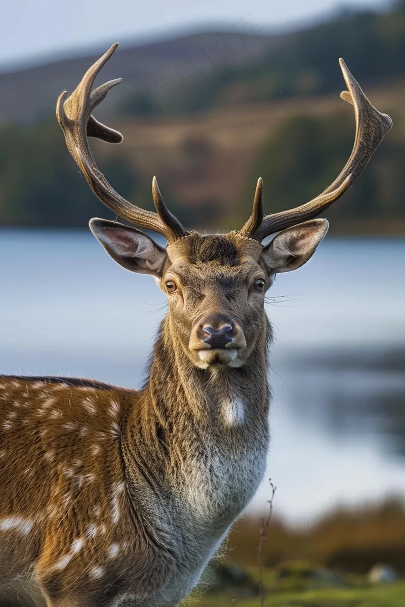 鹿雄鹿动物摄影图(2688x4032)