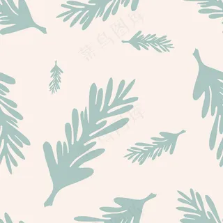 植物森系底纹