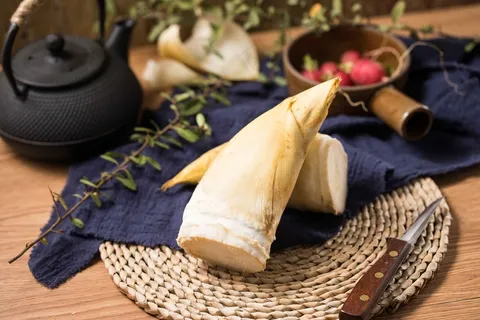 新鲜竹笋时令食材