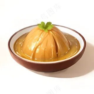 橙色果冻糕点美食西式31