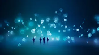 蓝色科技医疗高清背景