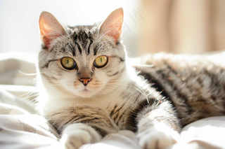 猫咪宠物猫可爱动物摄影图