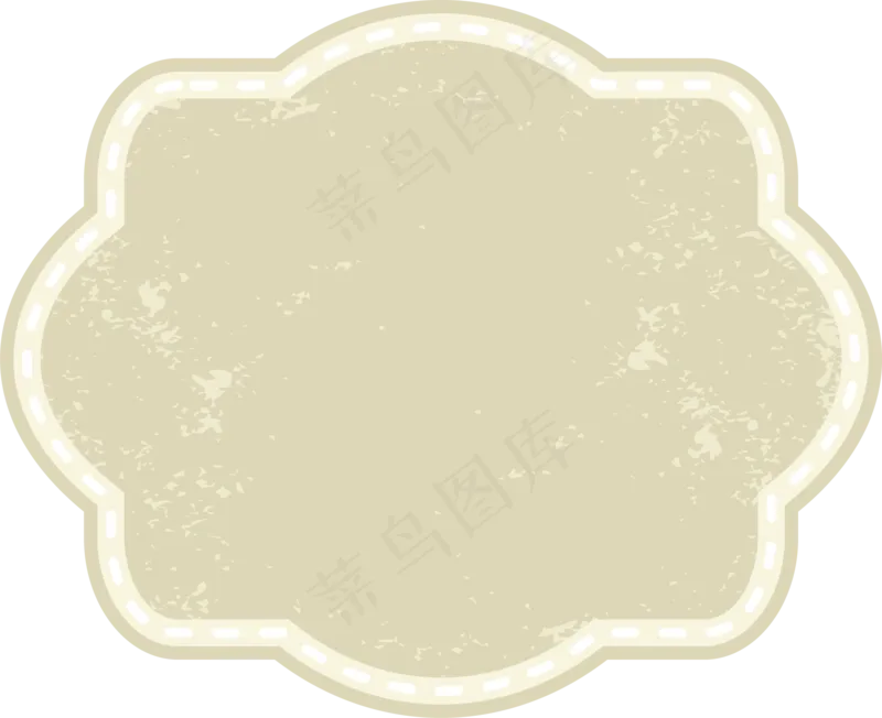 卡通聊天对话方框气泡可爱边框PNG透明免抠装饰图案 PS设计