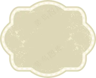 卡通聊天对话方框气泡可爱边框PNG透明免抠装饰图案 PS设计