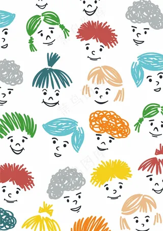 卡通人头 表情包