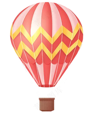 热气球装饰图