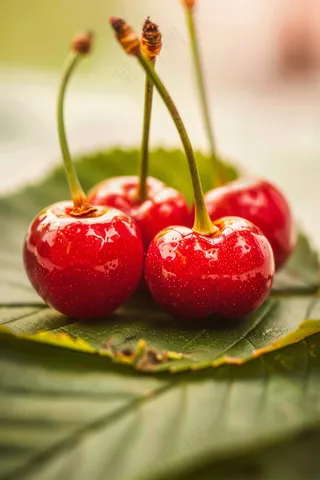 樱桃车厘子水果摄影图