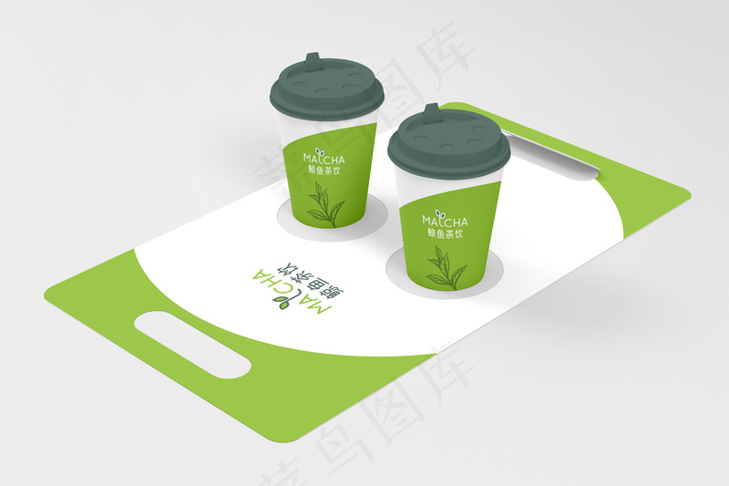 高级奶茶果饮品牌VI样机 (5)psd模版下载