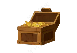 木箱子，游戏道具，箱子