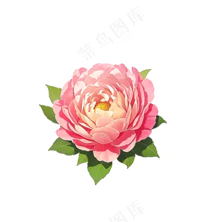 粉色花朵桃花玫瑰免抠素材83