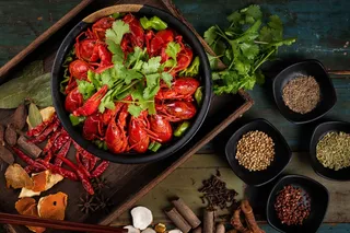 麻辣小龙虾美食