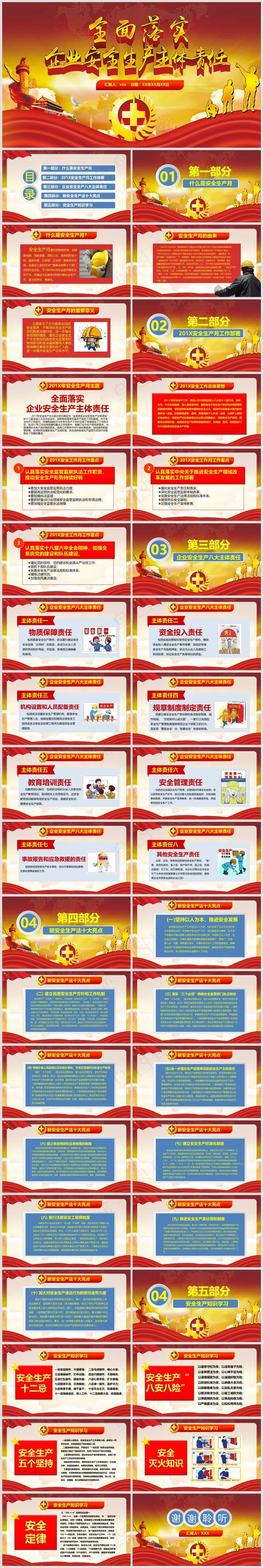 安全生产丨安全教育培训丨员工培训丨三级教育丨安全文化丨PPT课件022