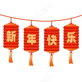 新春灯笼素材