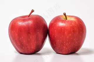 红苹果水果平安夜摄影图