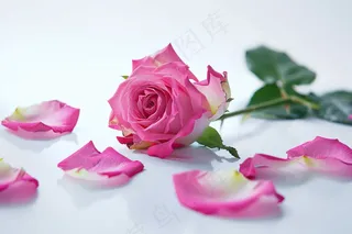 玫瑰花鲜花花朵摄影图