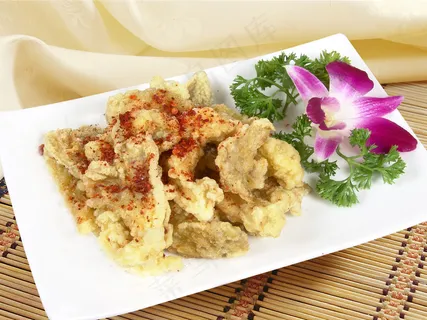 干炸鲜菇 16元 干炸鲜菇 16元