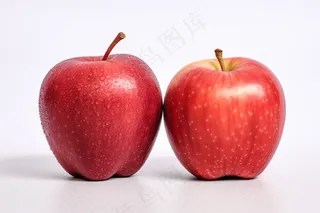 红苹果水果平安夜摄影图