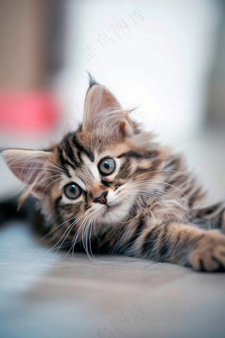 猫咪宠物猫可爱动物摄影图