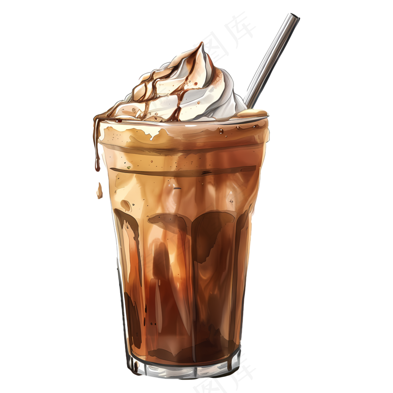 免扣一杯冰淇淋咖啡