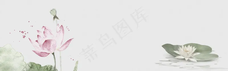 中式水墨PSD分层古风banner模板112psd模版下载