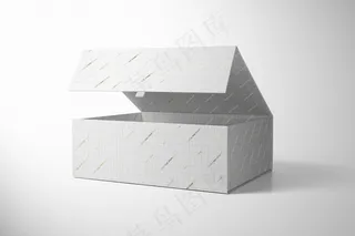 简约背景翻盖盒子样机2