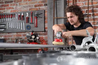 操作 工具 工人 磨具