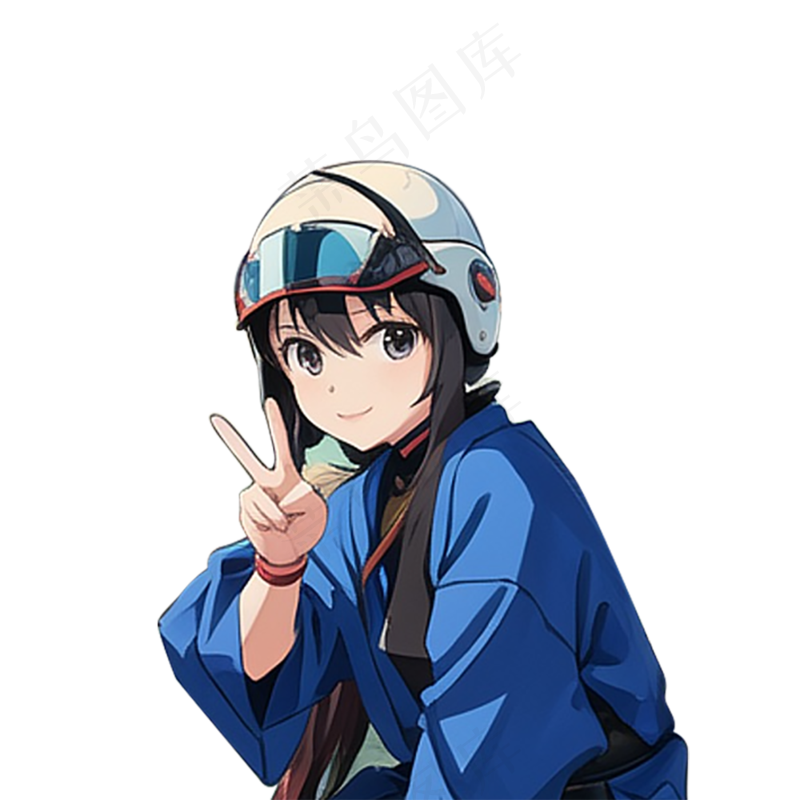 原创卡通女孩可爱清新
