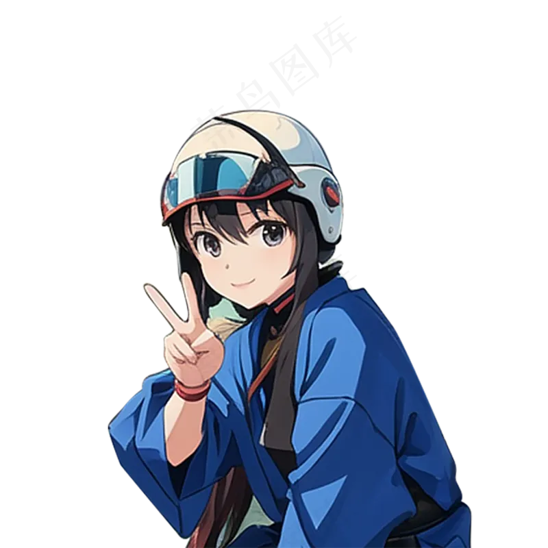 原创卡通女孩可爱清新