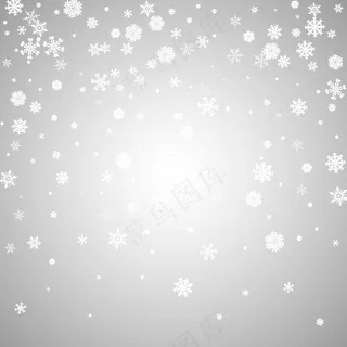 雪花矢量免扣素材