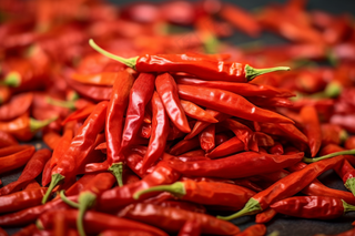 红辣椒干辣椒干货调料摄影图