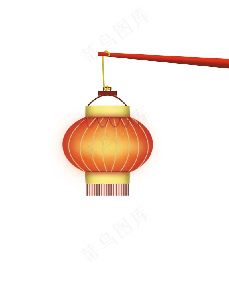 古风简约灯笼psd模版下载