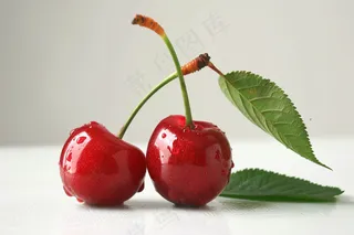 车厘子樱桃水果摄影图