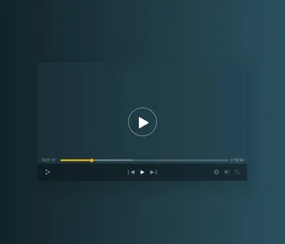 播放器界面质感好看