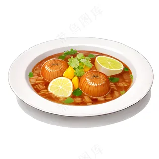 美味餐厅菜肴素材6