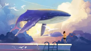 森系31浪漫海报背景