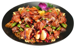 炒鸡  插图  山东临沂炒鸡  炒鸡酱  免抠